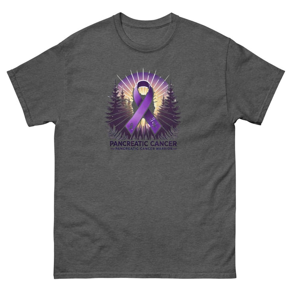 Pancreatic Cancer Forest Tee - JohnVsGBMDark HeatherS