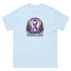 Pancreatic Cancer Forest Tee - JohnVsGBMLight BlueS