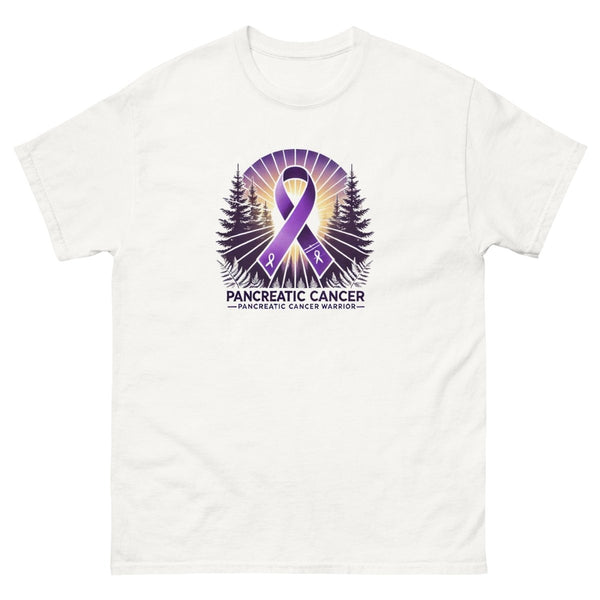 Pancreatic Cancer Forest Tee - JohnVsGBMWhiteS