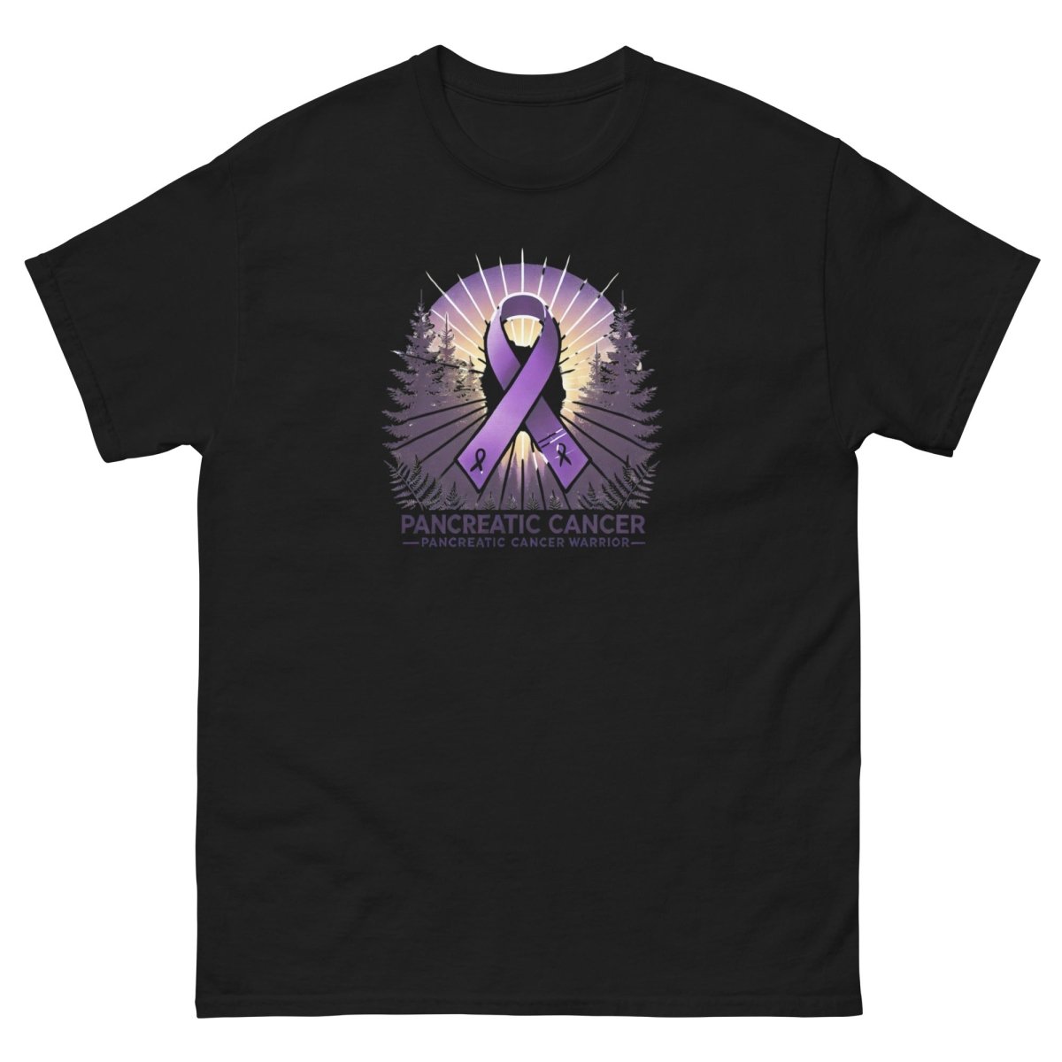 Pancreatic Cancer Forest Tee - JohnVsGBMBlackS