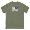 Pancreatic Cancer FU Purple Ribbon Classic Tee - JohnVsGBMMilitary GreenS