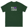 Pancreatic Cancer FU Purple Ribbon Classic Tee - JohnVsGBMForest GreenS