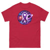 Pancreatic Cancer Galaxy Tee - JohnVsGBMCardinalS