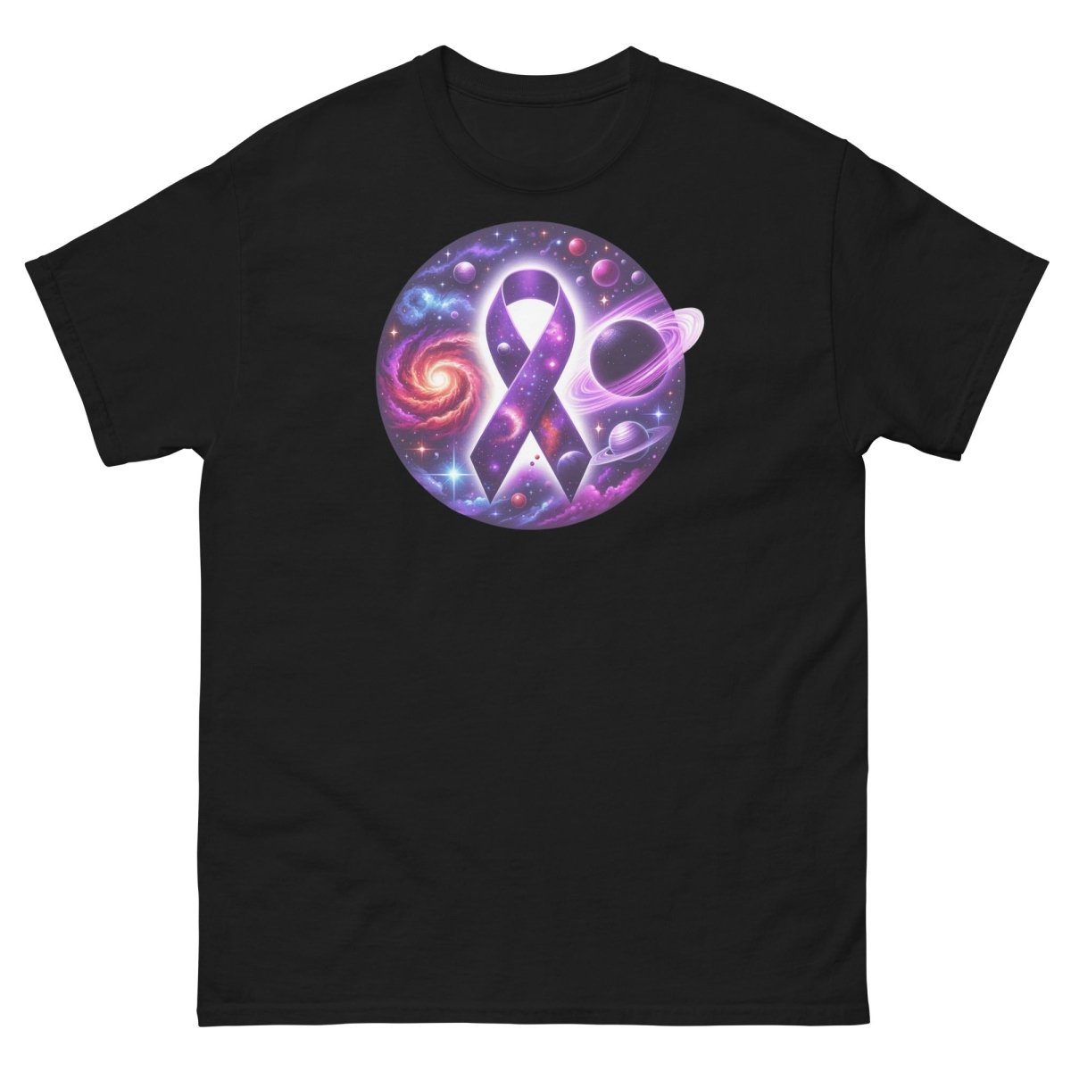 Pancreatic Cancer Galaxy Tee - JohnVsGBMBlackS