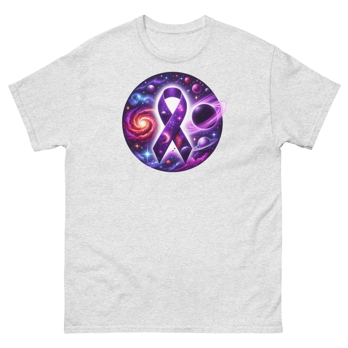 Pancreatic Cancer Galaxy Tee - JohnVsGBMAshS