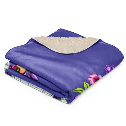 Pancreatic Cancer Gnome Sherpa Blanket - JohnVsGBM37″×57″