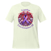 Pancreatic Cancer Heart Love Tee - JohnVsGBMCitronS