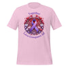 Pancreatic Cancer Heart Love Tee - JohnVsGBMHeather Prism LilacS