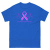 Pancreatic Cancer Heartbeat Classic Tee - JohnVsGBMRoyalS