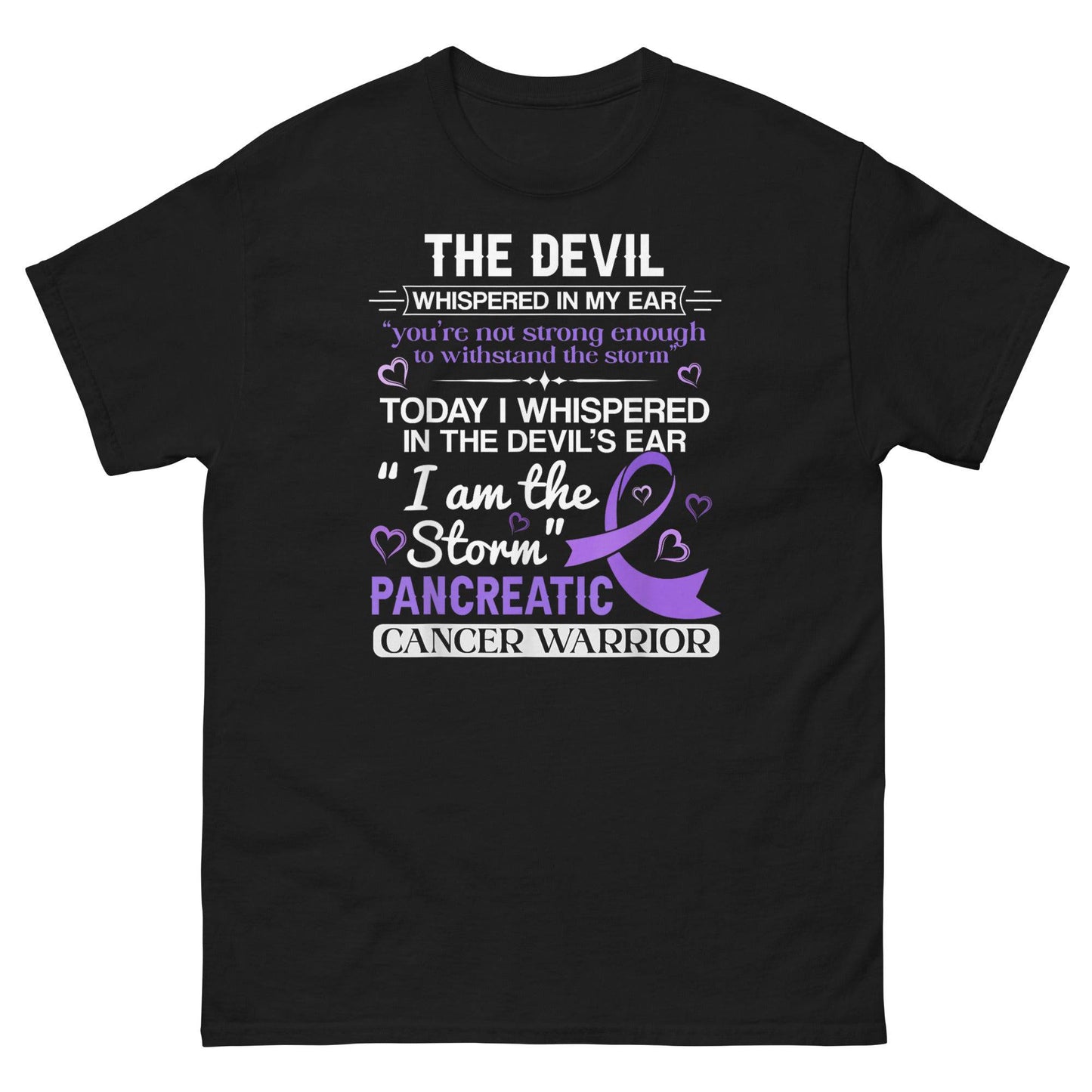 Pancreatic Cancer I am the Storm Classic Tee - JohnVsGBMBlackS