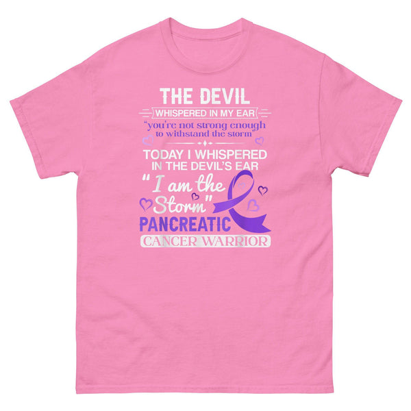 Pancreatic Cancer I am the Storm Classic Tee - JohnVsGBMAzaleaS