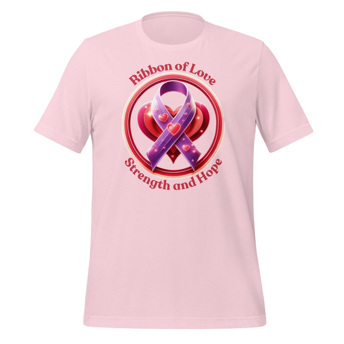 Pancreatic Cancer Love Tee - JohnVsGBMSoft PinkS