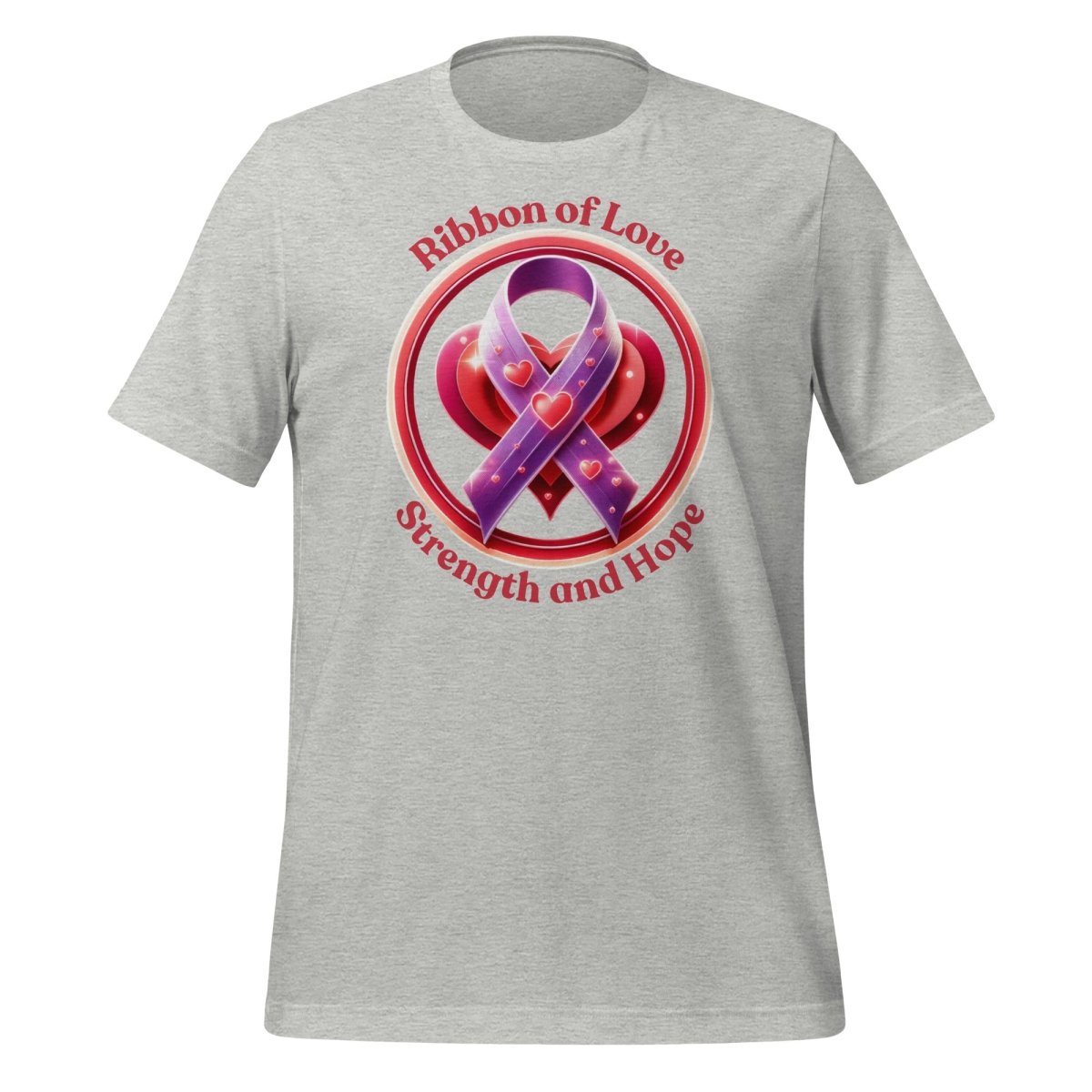 Pancreatic Cancer Love Tee - JohnVsGBMAthletic HeatherS