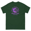 Pancreatic Cancer November Flower Classic Tee - JohnVsGBMForest GreenS