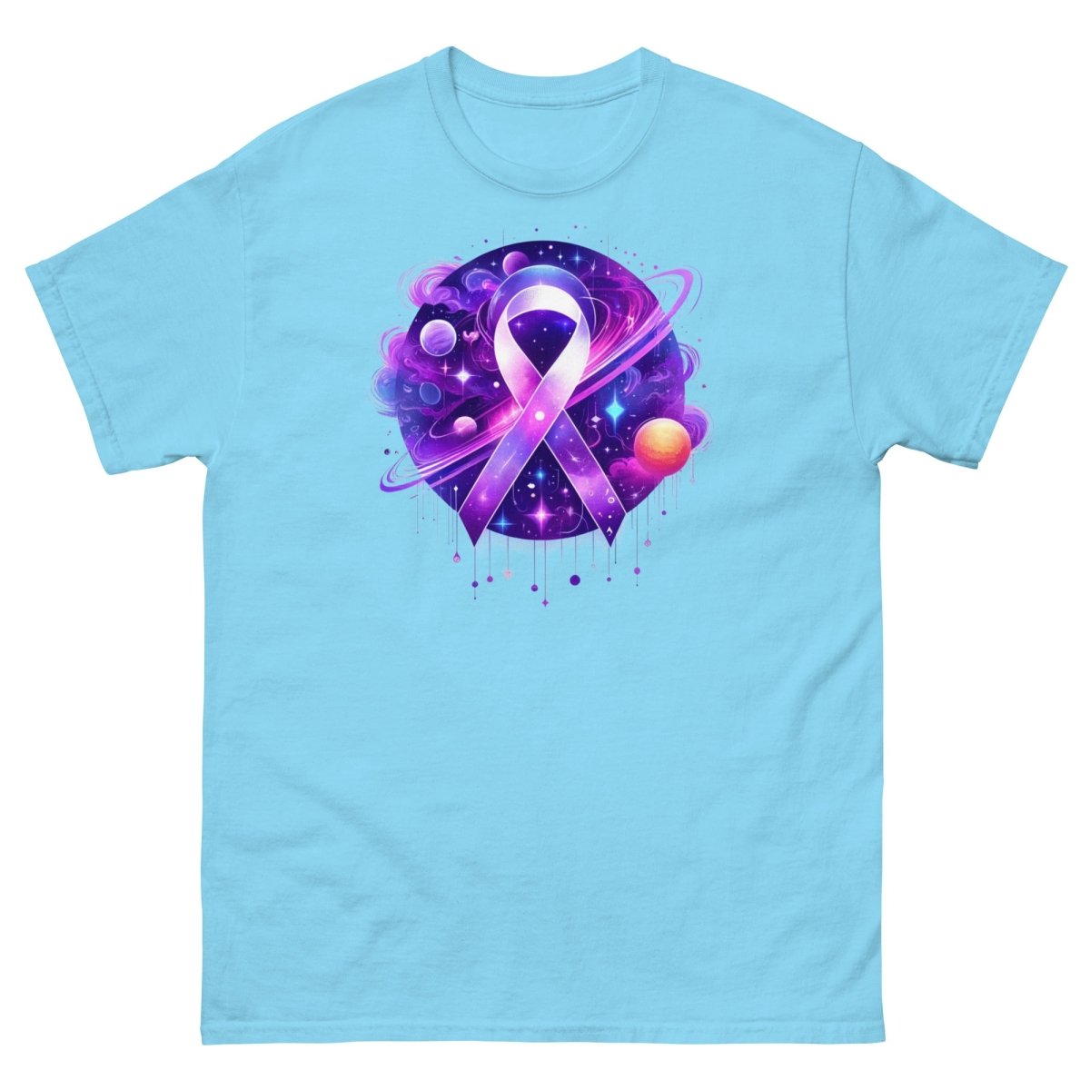 Pancreatic Cancer Painted Galaxy Tee - JohnVsGBMSkyS