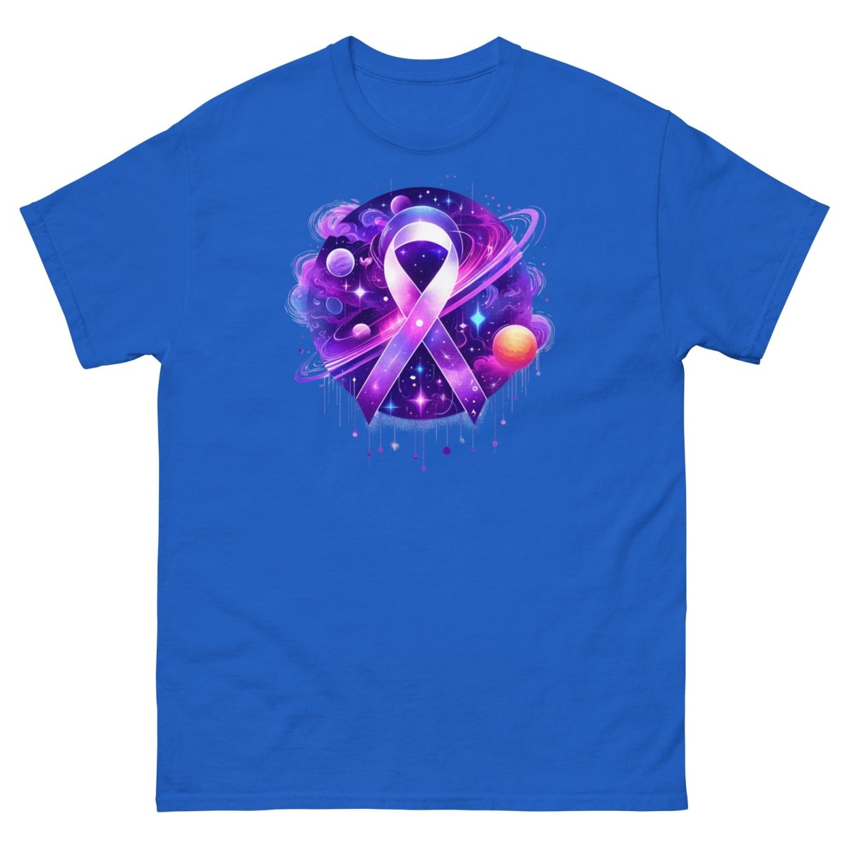 Pancreatic Cancer Painted Galaxy Tee - JohnVsGBMRoyalS