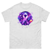 Pancreatic Cancer Painted Galaxy Tee - JohnVsGBMAshS