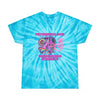 Pancreatic Cancer Psychedelic Soul Tie - Dye Tee - JohnVsGBMTurquoiseS