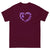 Pancreatic Cancer Purple Heart with Ribbon Classic Tee - JohnVsGBMMaroonS