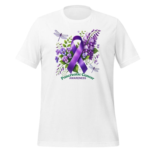 Pancreatic Cancer Spring Tee - JohnVsGBMWhiteS