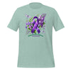 Pancreatic Cancer Spring Tee - JohnVsGBMHeather Prism Dusty BlueS