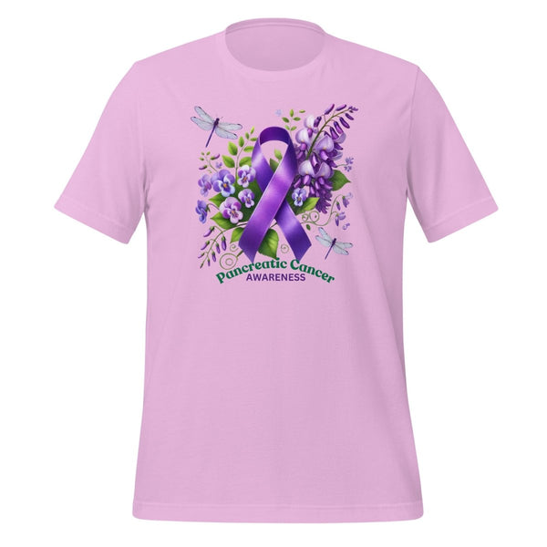 Pancreatic Cancer Spring Tee - JohnVsGBMLilacS