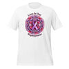 Pancreatic Cancer Superpower Love Tee - JohnVsGBMWhiteS