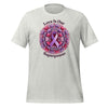 Pancreatic Cancer Superpower Love Tee - JohnVsGBMAshS