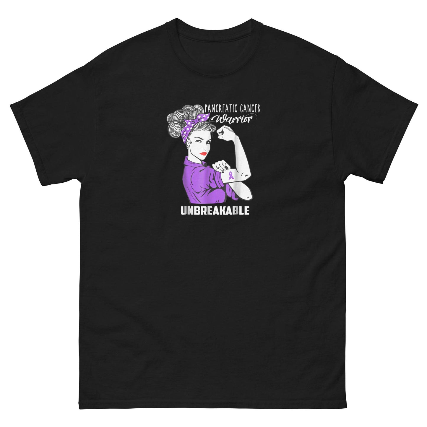 Pancreatic Cancer Unbreakable Classic Tee - JohnVsGBMBlackS