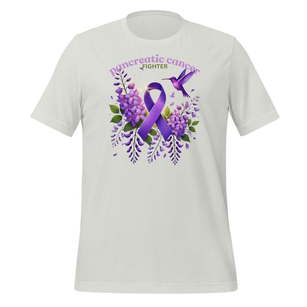 Pancreatic Fighter Spring Tee - JohnVsGBMSilverS