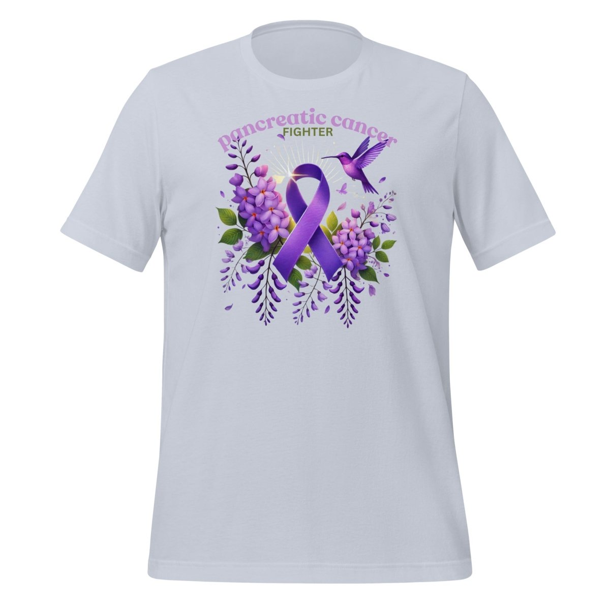 Pancreatic Fighter Spring Tee - JohnVsGBMLight BlueS