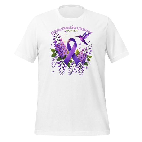 Pancreatic Fighter Spring Tee - JohnVsGBMWhiteS