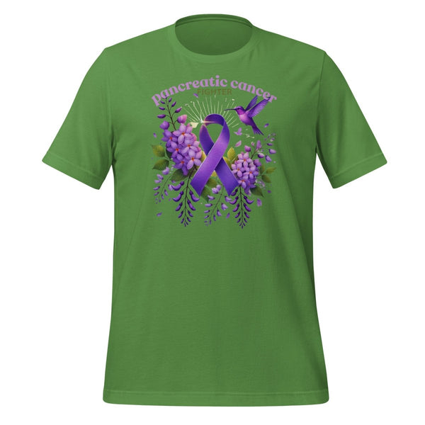 Pancreatic Fighter Spring Tee - JohnVsGBMLeafS