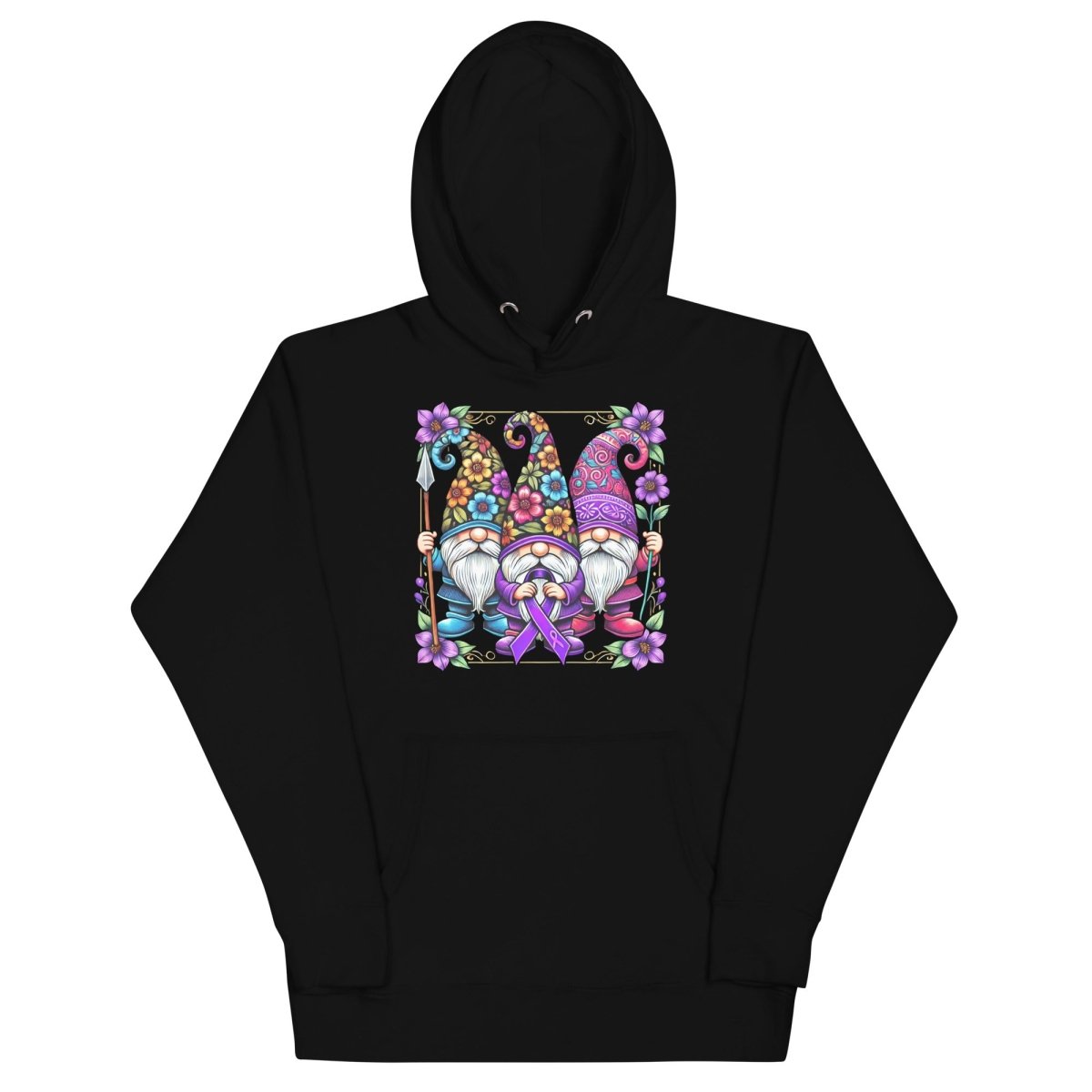 Pancreatic Gnome Frame Hoodie - JohnVsGBMBlackS