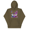 Pancreatic Gnome Frame Hoodie - JohnVsGBMMilitary GreenS