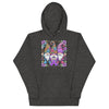 Pancreatic Gnome Frame Hoodie - JohnVsGBMCharcoal HeatherS