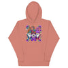 Pancreatic Gnome Frame Hoodie - JohnVsGBMDusty RoseS