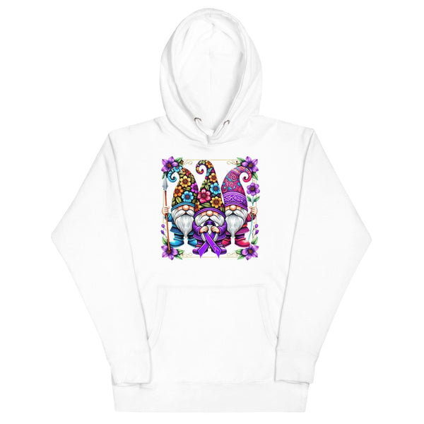 Pancreatic Gnome Frame Hoodie - JohnVsGBMWhiteS