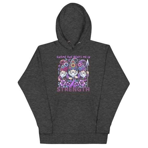 Pancreatic Gnome Strength Hoodie - JohnVsGBMCharcoal HeatherS