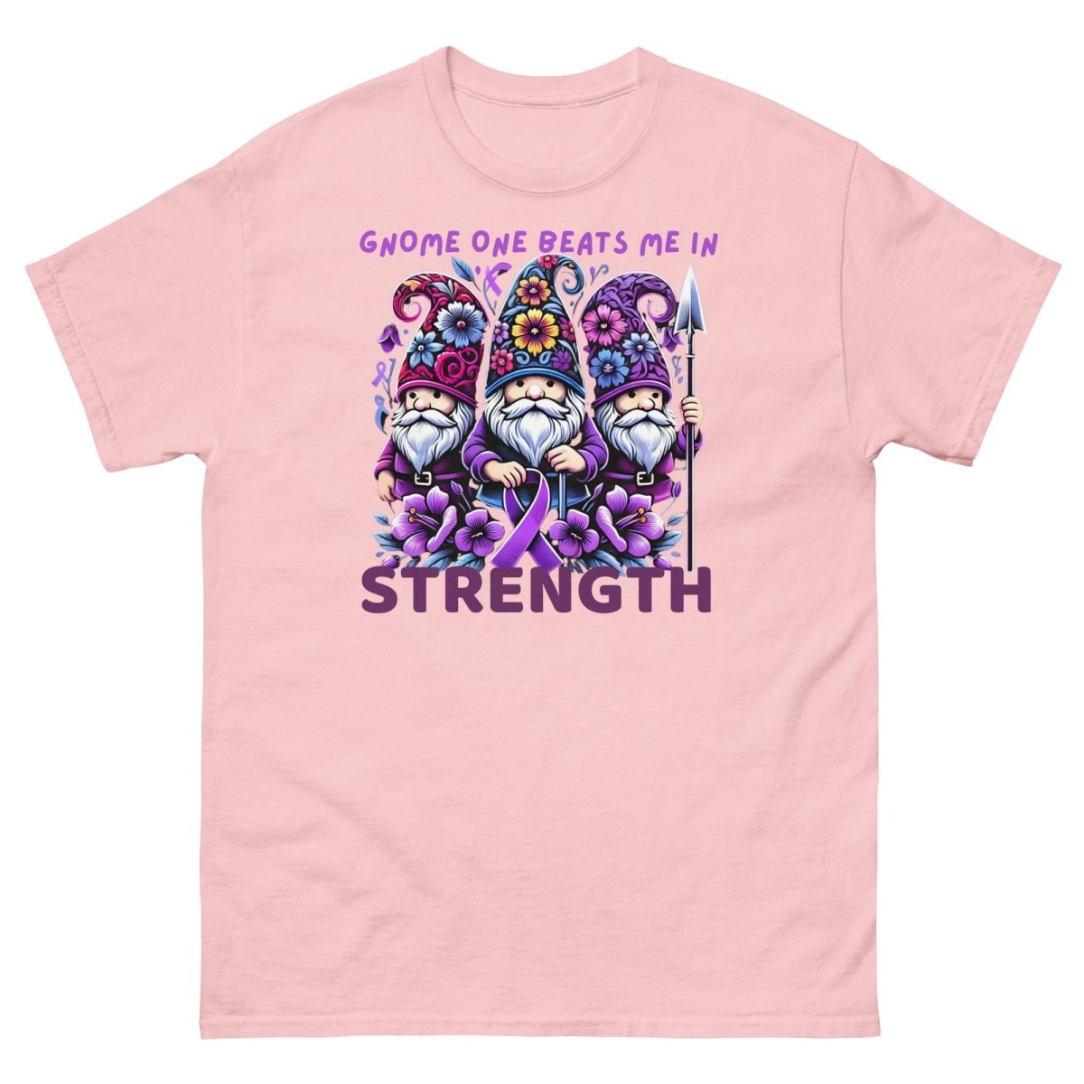 Pancreatic Gnome Strength Tee - JohnVsGBMLight PinkS