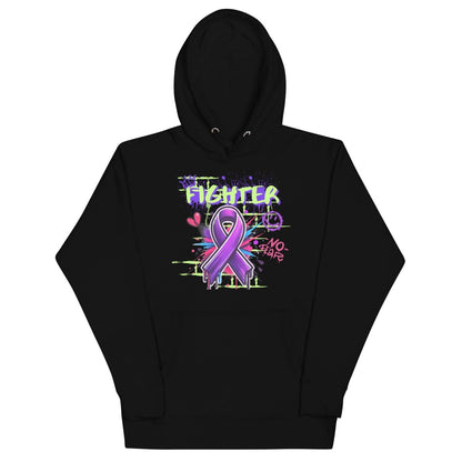 Pancreatic Graffiti Ribbon Hoodie - JohnVsGBMBlackS