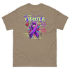 Pancreatic Graffiti Ribbon Tee - JohnVsGBMBrown SavanaS