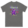 Pancreatic Graffiti Ribbon Tee - JohnVsGBMCharcoalS