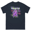 Pancreatic Graffiti Ribbon Tee - JohnVsGBMNavyS