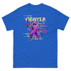 Pancreatic Graffiti Ribbon Tee - JohnVsGBMRoyalS