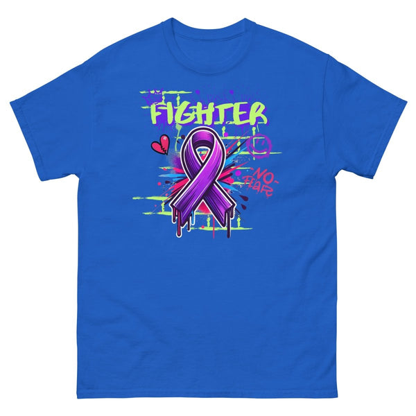 Pancreatic Graffiti Ribbon Tee - JohnVsGBMRoyalS