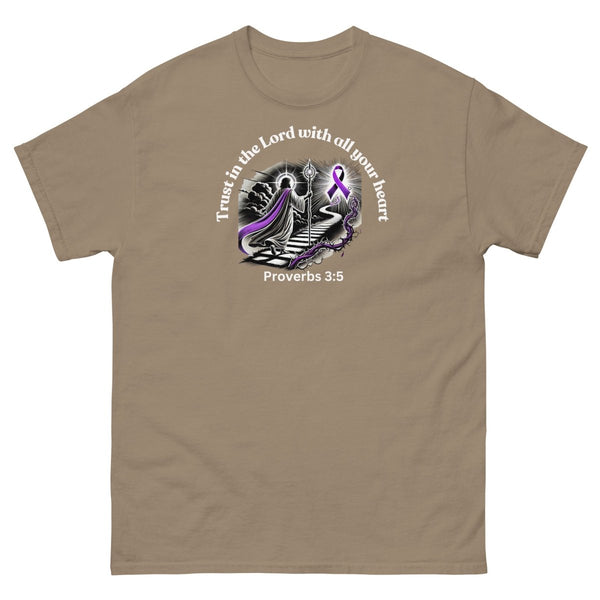 Pancreatic Proverbs Faith Tee - JohnVsGBMBrown SavanaS