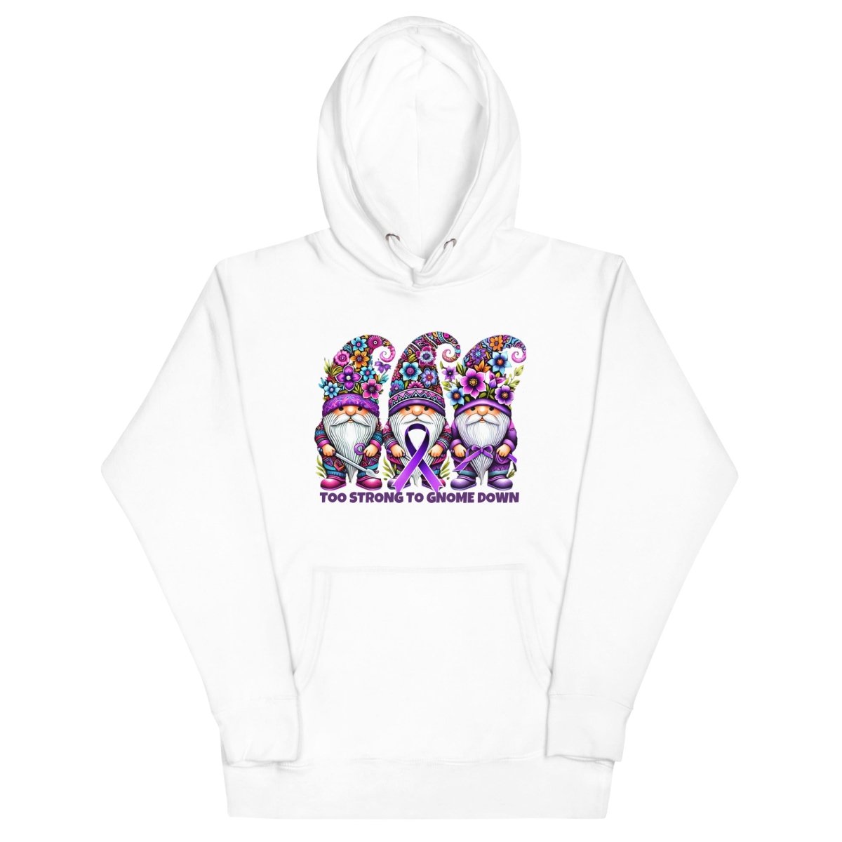 Pancreatic Strong Gnome Hoodie - JohnVsGBMWhiteS