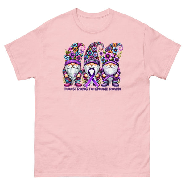 Pancreatic Strong Gnome Tee - JohnVsGBMLight PinkS