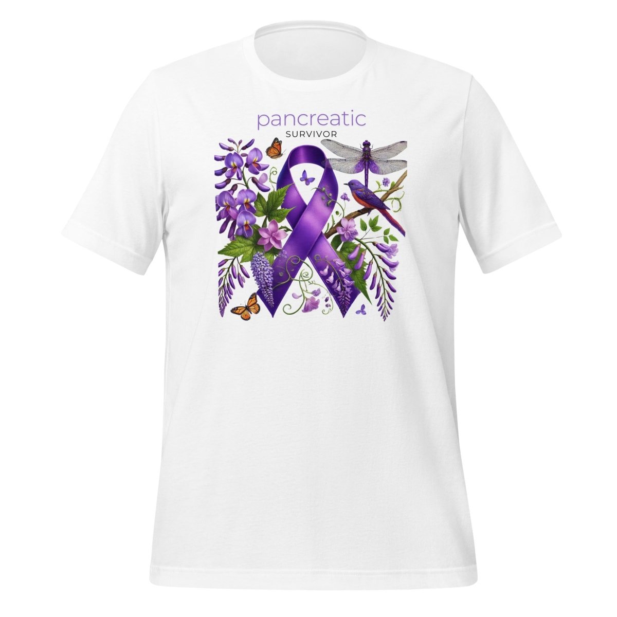 Pancreatic Survivor Spring Tee - JohnVsGBMWhiteS